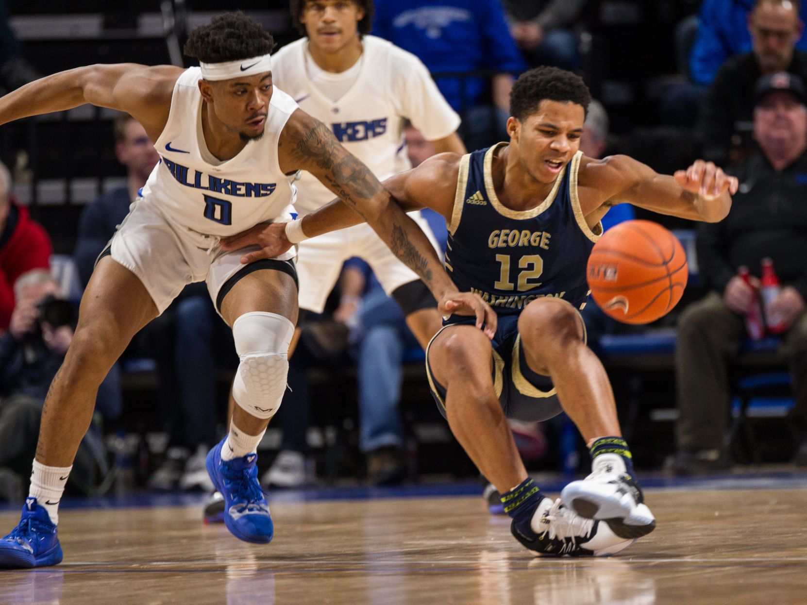Billikens take on George Washington Colonials